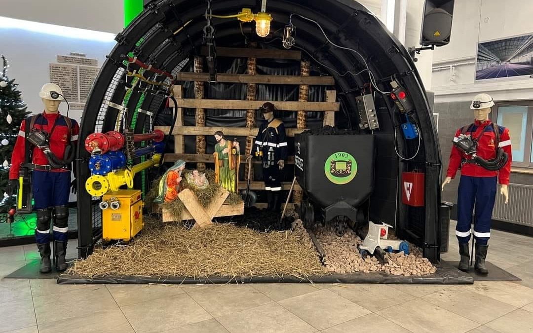 Górnicza szopka w kopalni Brzeszcze - InfoBrzeszcze.pl