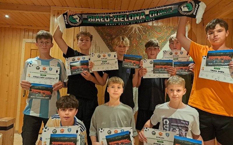 Młodzi zawodnicy LKS-u już po piłkarskim obozie w Białce Tatrzańskiej - FOTO - InfoBrzeszcze.pl