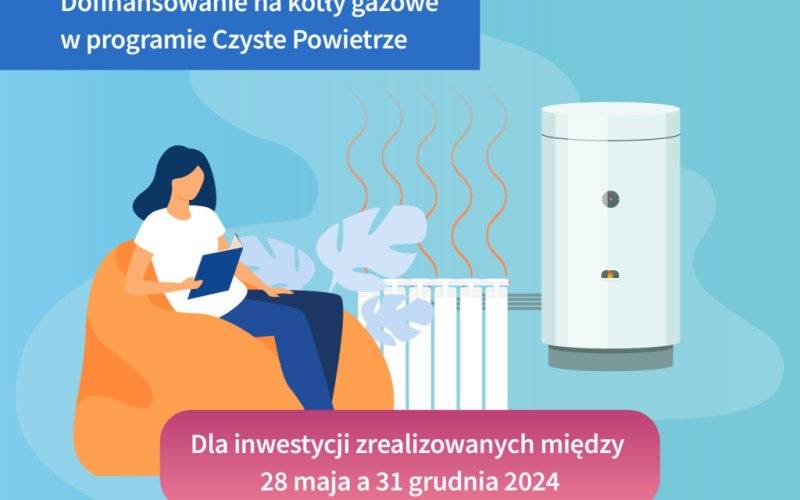 Wznowienie naboru na dotacje do kotłów gazowych w programie Czyste Powietrze – 70 mln zł do rozdysponowania - InfoBrzeszcze.pl
