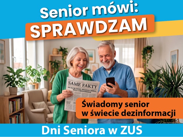 Świadomy senior w świecie dezinformacji