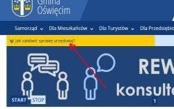 Udogodnienia na stronie Gminy Oświęcim - Jak załatwić sprawę urzędową?