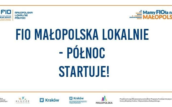 Wkrótce wystartuje konkurs FIO Małopolska Lokalnie -Północ