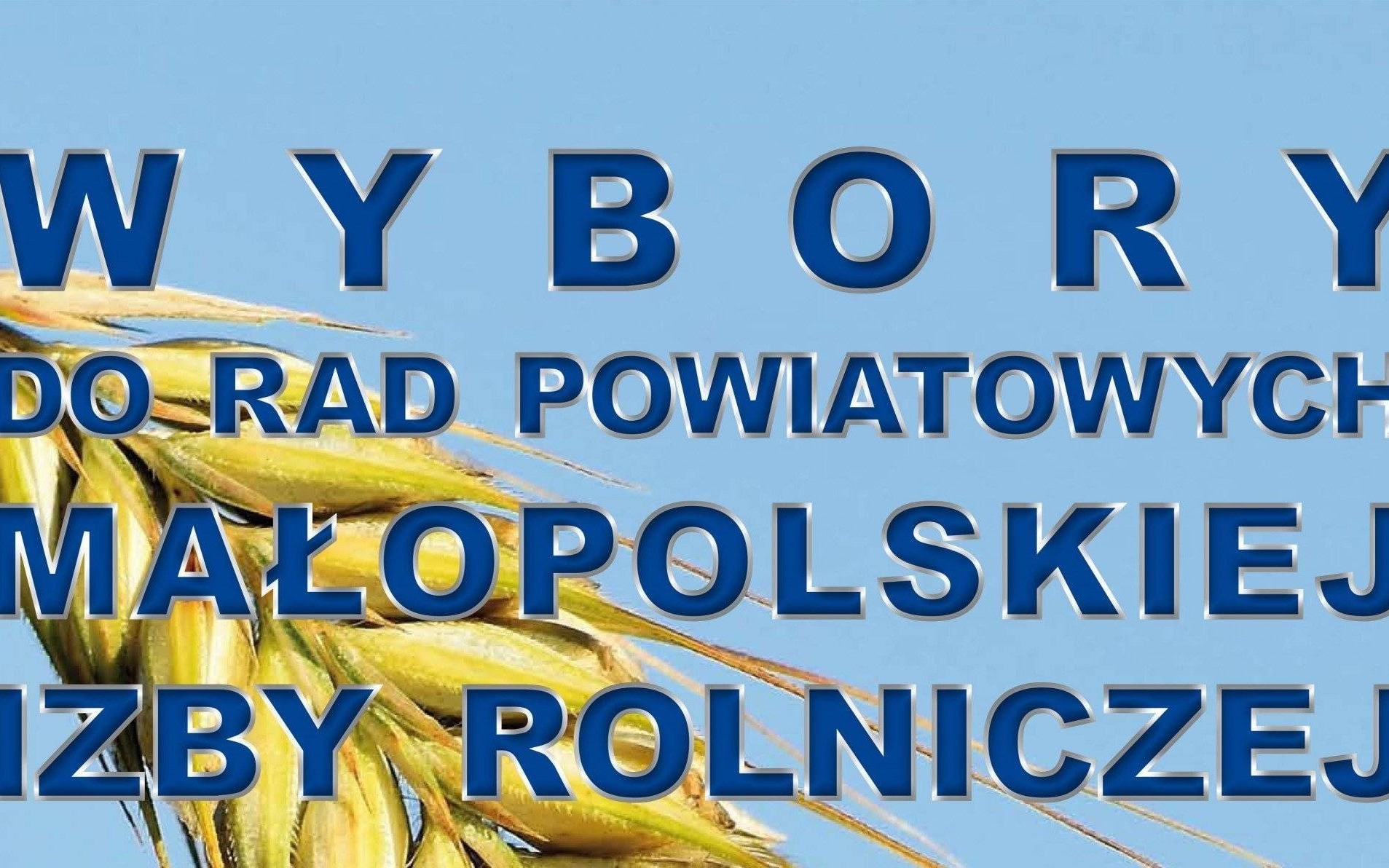 Komunikat dla rolników - Wybory do Izb Rolniczych