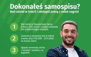 Loteria Powszechnego Spisu Rolnego 2020