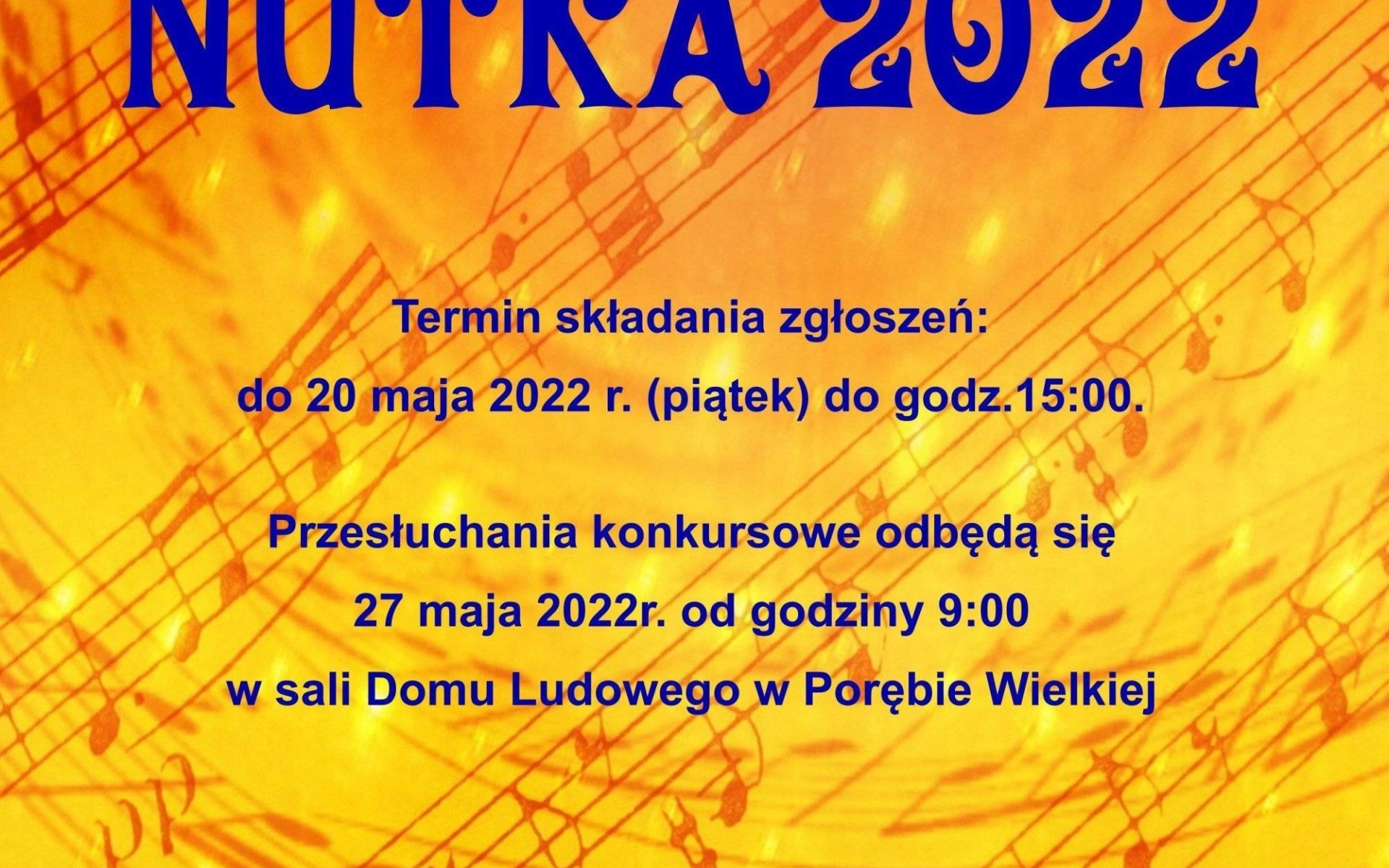 XXIV Przegląd Piosenki Dziecięcej NUTKA