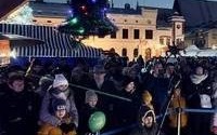 Wigilia na Rynku w Oświęcimiu