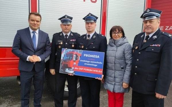 OSP Poręba Wielka coraz bliżej zakupu nowego samochodu ratowniczo-gaśniczego