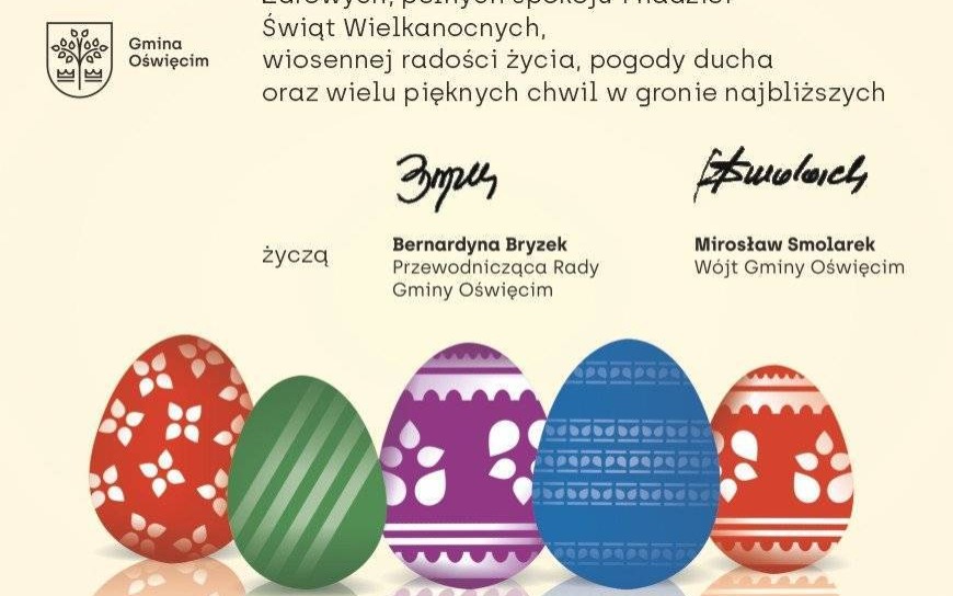 Życzenia z okazji Świąt Wielkiej Nocy