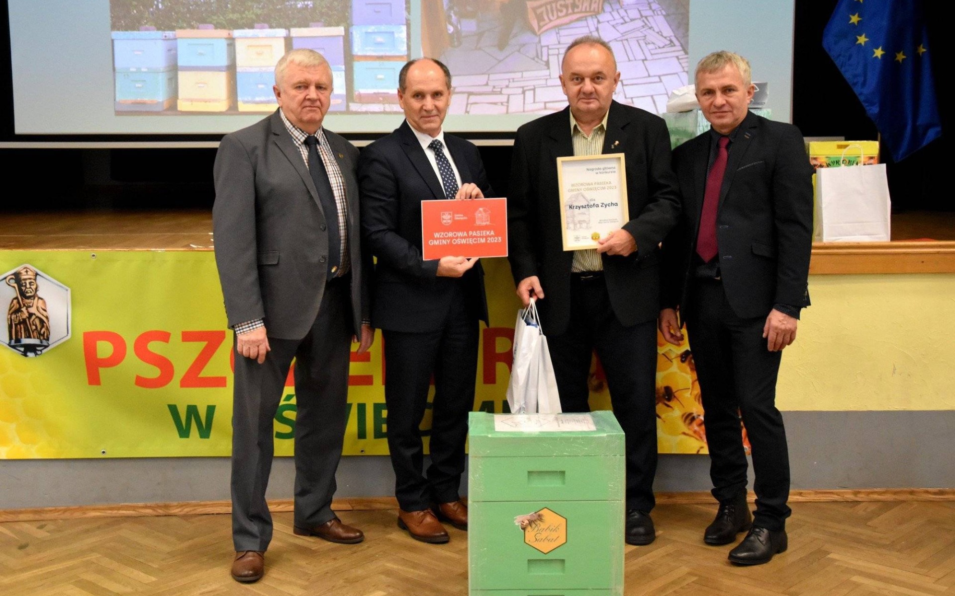 Spotkanie opłatkowe u pszczelarzy