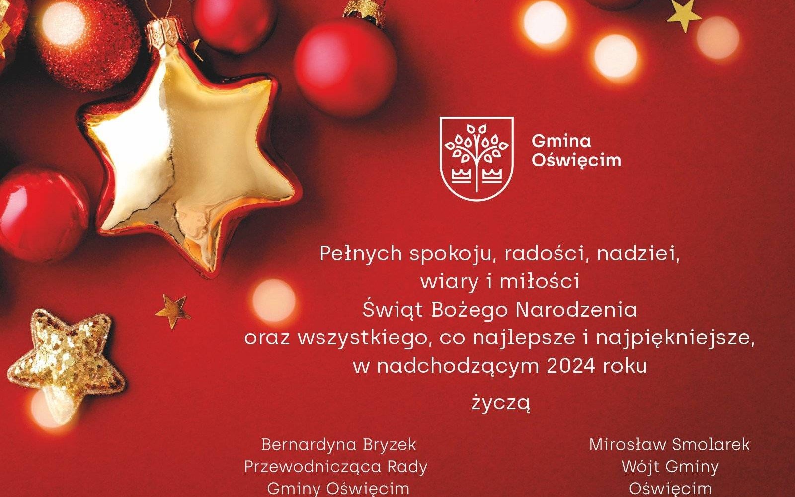 Życzenia świąteczne i noworoczne