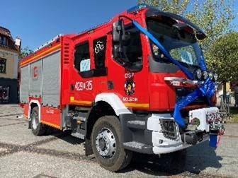 Informacja o realizacji Projektu pn. „Bezpieczna Małopolska – Bon na ratowanie – Straż Pożarna”