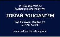 Małopolska Policja zaprasza w swoje szeregi