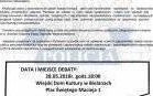 Gmina Kęty. Policjanci zapraszają 25 maja do Bielan, na Debatę społeczną pt. "Porozmawiajmy o bezpieczeństwie - możesz mieć na nie wpływ"