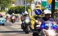 Oświęcim. Policjanci zabezpieczali IV etap 75. Tour de Pologne 2018