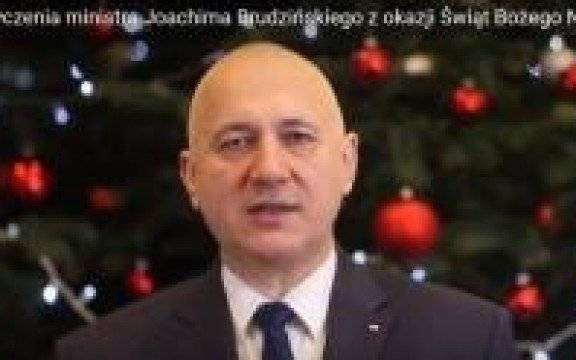 MSWiA. Życzenia Ministra Joachima Brudzińskiego z Okazji Świąt Bożego Narodzenia