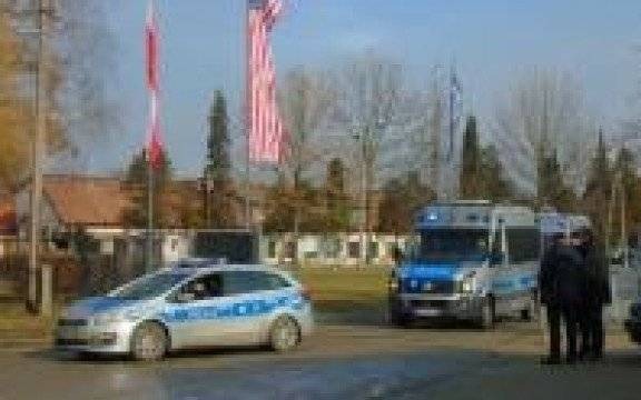 Oświęcim. Policjanci zabezpieczali wizytę Prezydenta Polski i Wiceprezydenta Stanów Zjednoczonych Ameryki w byłym niemieckim nazistowskim obozie koncentracyjnym i zagłady Auschwitz – Birkenau