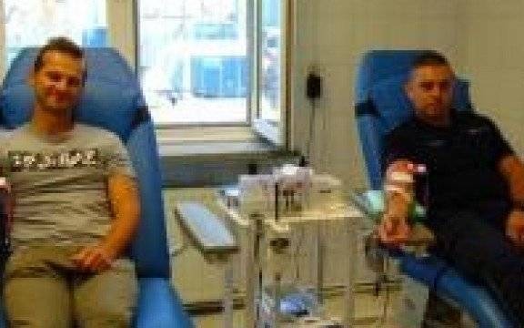 Oświęcim. Akcja krwiodawstwa „Policyjna krew - zawsze na posterunku”