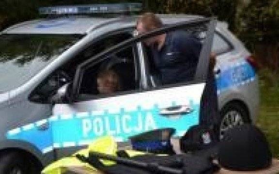 Gmina Zator. Policjanci promowali bezpieczeństwo podczas pikniku charytatywnego
