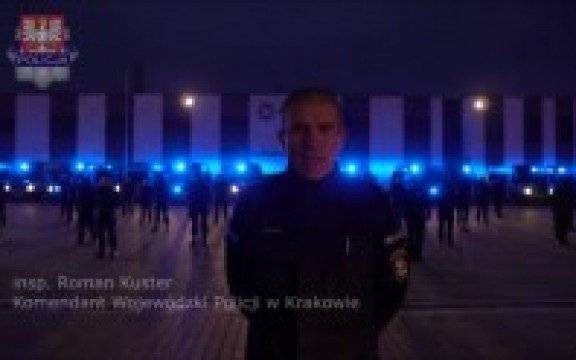 Małopolscy policjanci przyłączyli się do akcji pomagania #GaszynChallenge dla Wojtusia i innych dzieci chorych na SMA