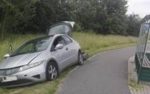 Kęty. Nietrzeźwy uciekał przed policjantami na samych felgach