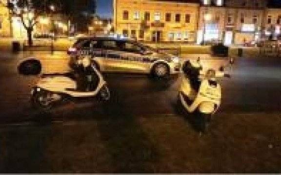 Zator. Policjanci zatrzymali chuligana. Wzorowo zareagowała jedna z mieszkanek