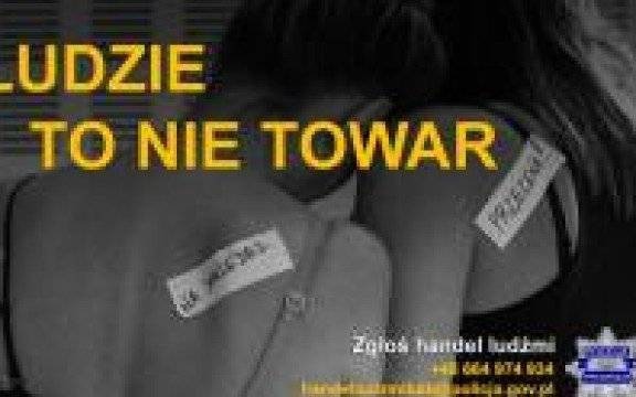 KGP. 14. Europejski Dzień Przeciwko Handlowi Ludźmi i Niewolnictwu 18.10.2020