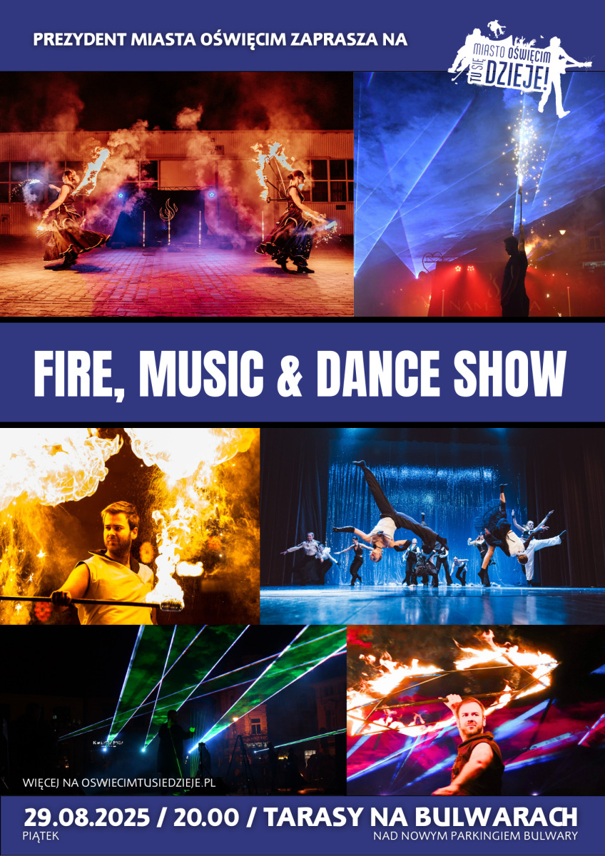 Fire, music i dance show już jutro na Tarasach nad Sołą