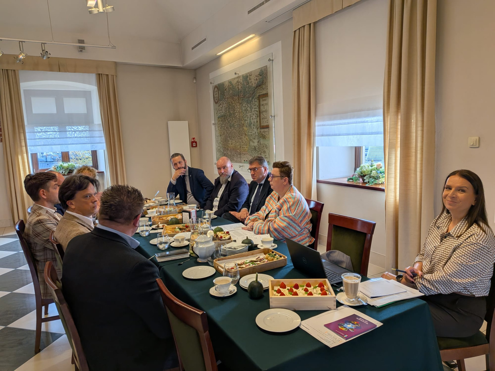 Oświęcim. Posiedzenie zarządu Stowarzyszenia LOT „Ligi Miejsc Światowego Dziedzictwa w Polsce”