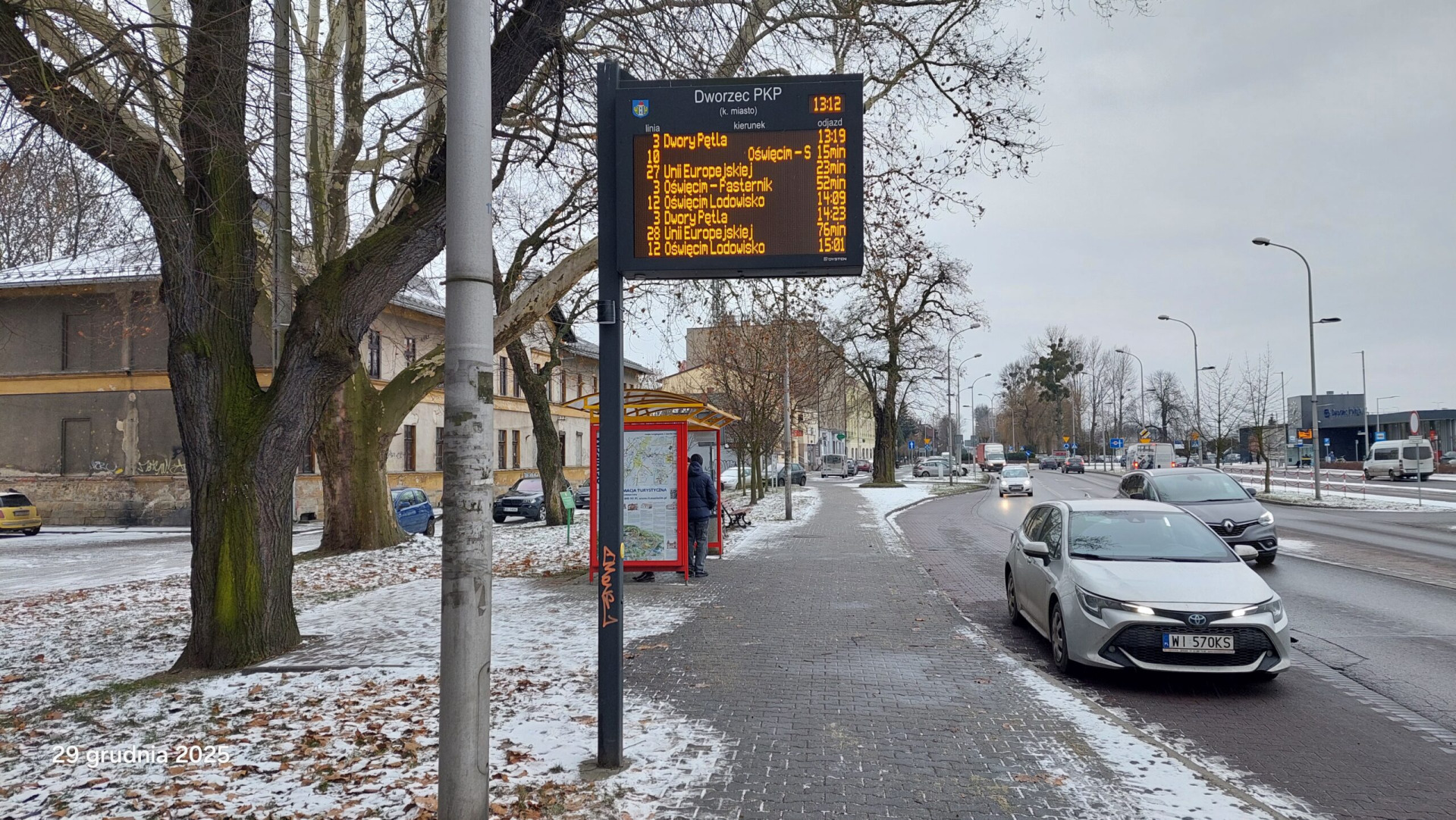 Oświęcim. Monitoring jakości powietrza – pomiary dwutlenku azotu przy ul. Powstańców Śląskich