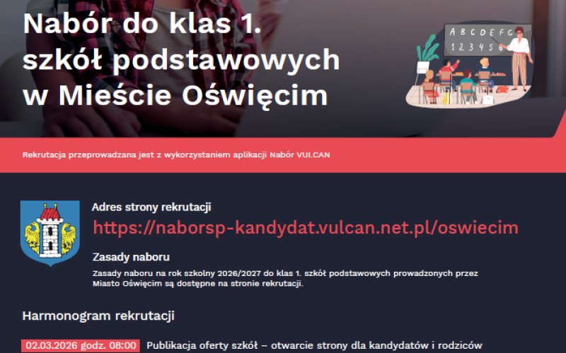 Ruszył nabór do szkół podstawowych