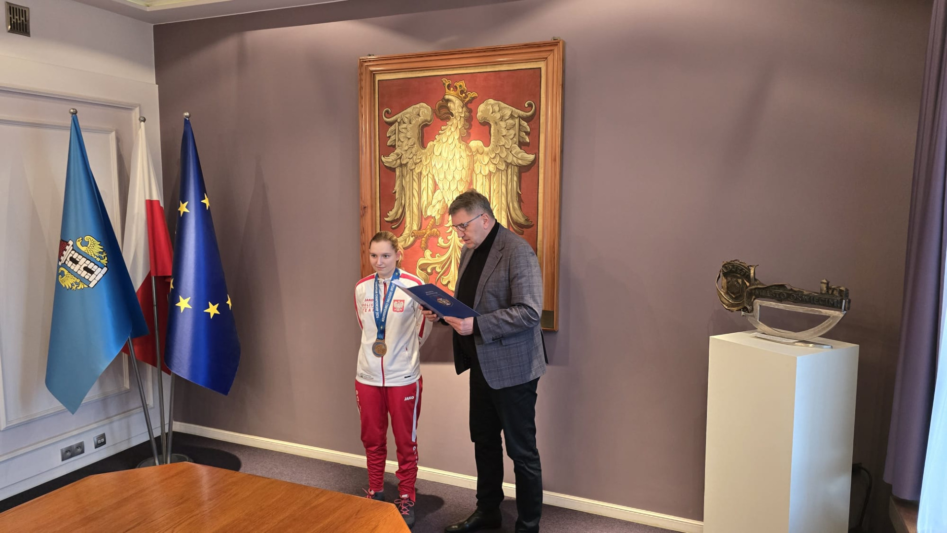 Kolejny sportowy talent został doceniony przez Prezydenta