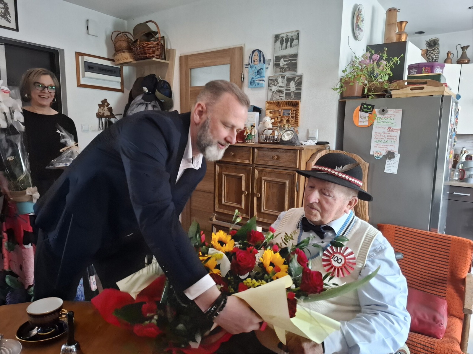 Oświęcim. Piękny jubileusz pana Bazylego. 100 lat pełnych siły, pracy i pogody ducha