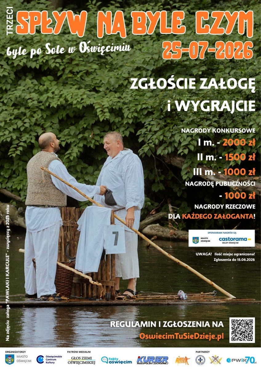 Ruszyły zapisy na 3.Spływ na Byle Czym