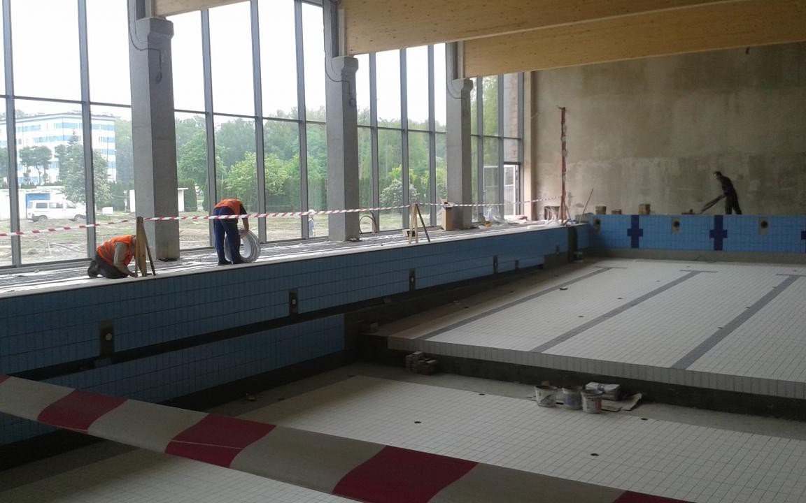 Nowy basen już widać