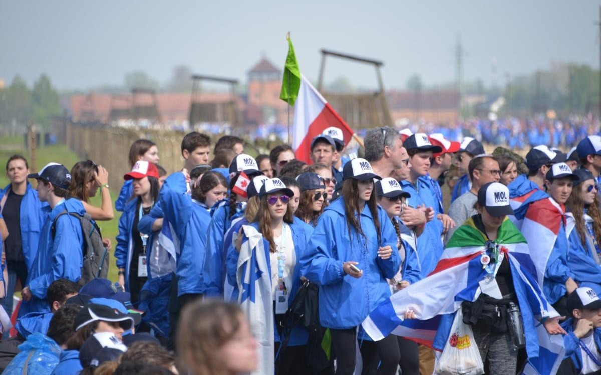 Kilka tysięcy młodych Żydów przeszło w Marszu Żywych
