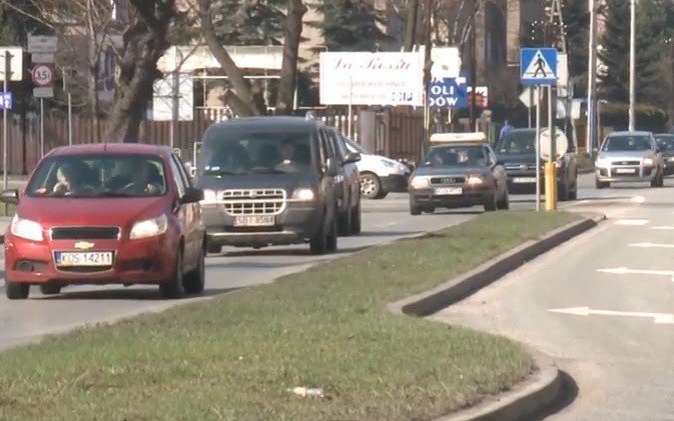 Remont drogi krajowej 44 zaczyna się do ul. Legionów. Planowana jest nowa organizacja ruchu