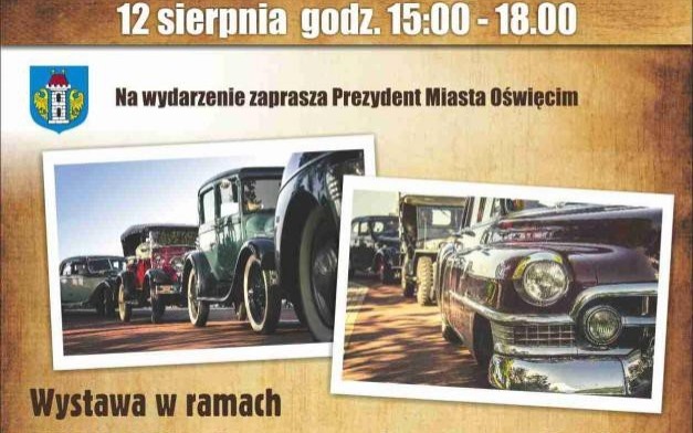 Oświęcim. Wystawa samochodów zabytkowych