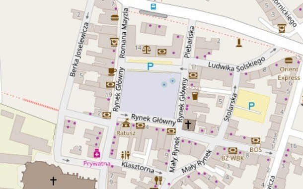 Zmiana organizacji ruchu na Rynku Głównym w dniach 14-16.08.2017