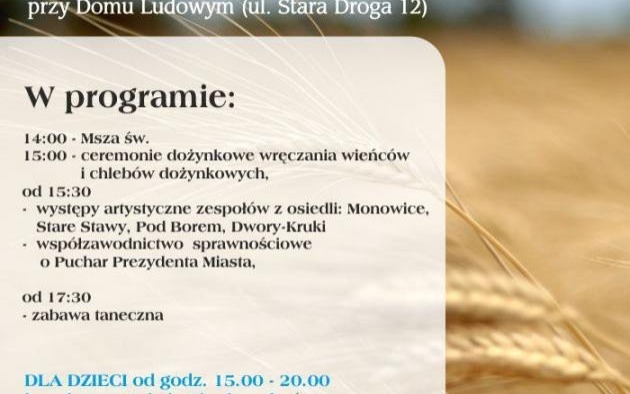 Oświęcim. Święto Plonów 2017