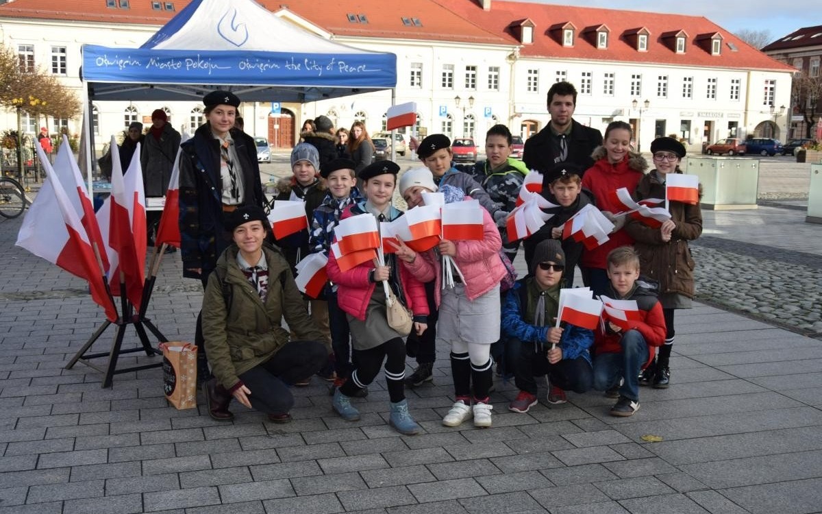 Oświęcim. Duma i radość w dniu Narodowego Święta Niepodległości