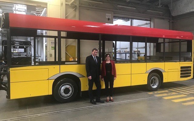 Oświęcim. Pierwsze solarisy są na końcowym etapie produkcji i w maju wyjadą na ulice miasta