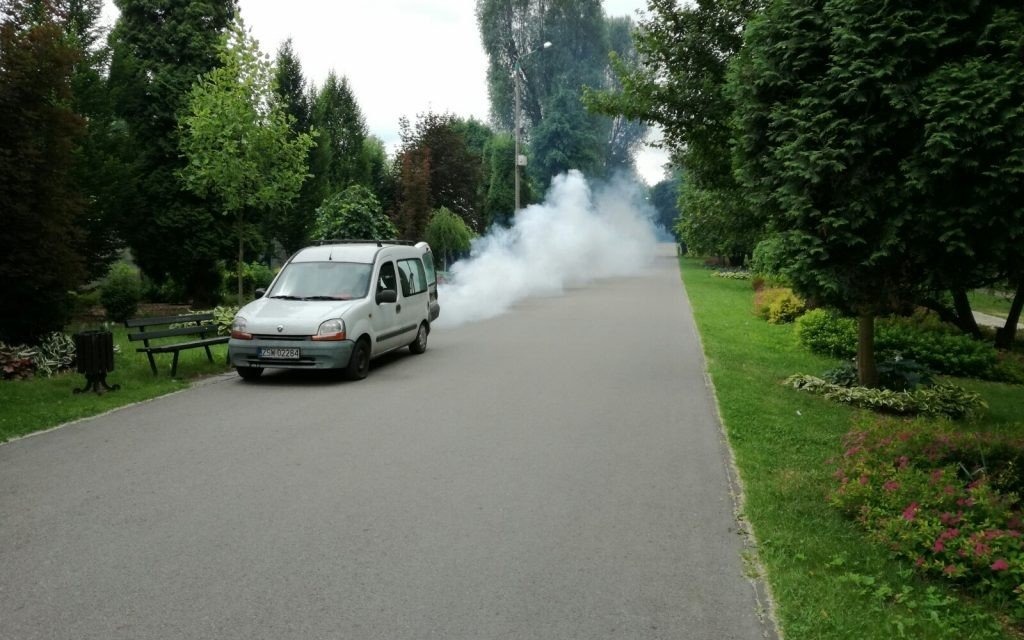 Oświęcim. Opryski na komary