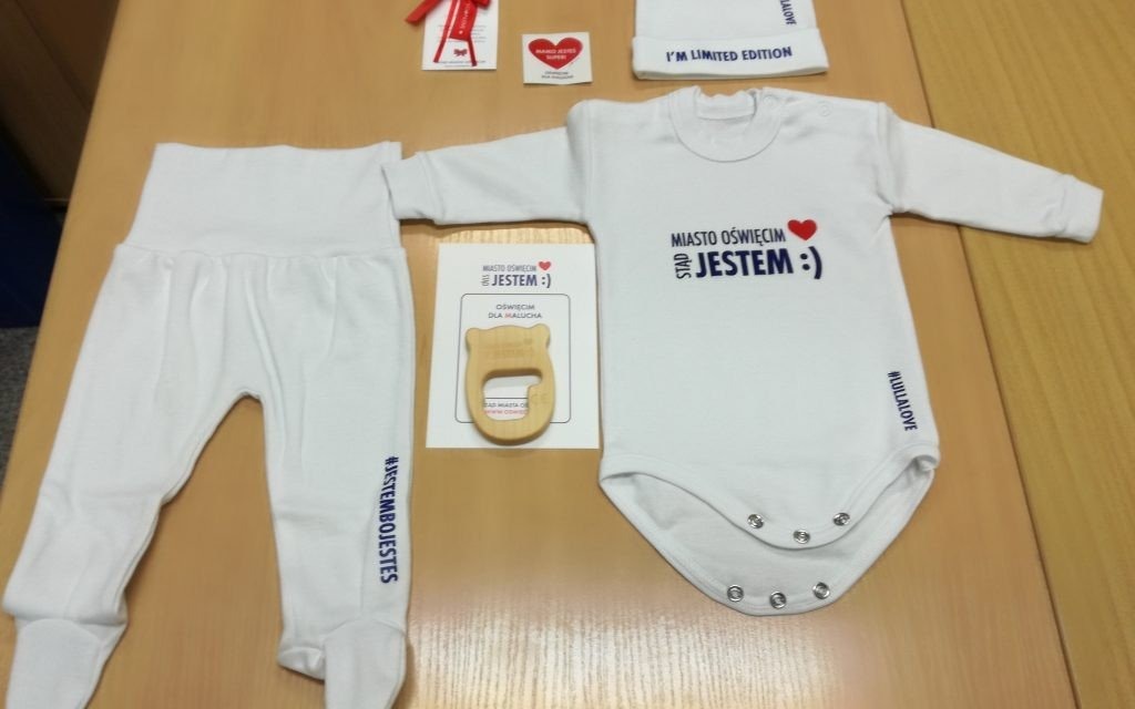 Oświęcim. Prezent powitalny dla nowo narodzonych mieszkańców Oświęcimia