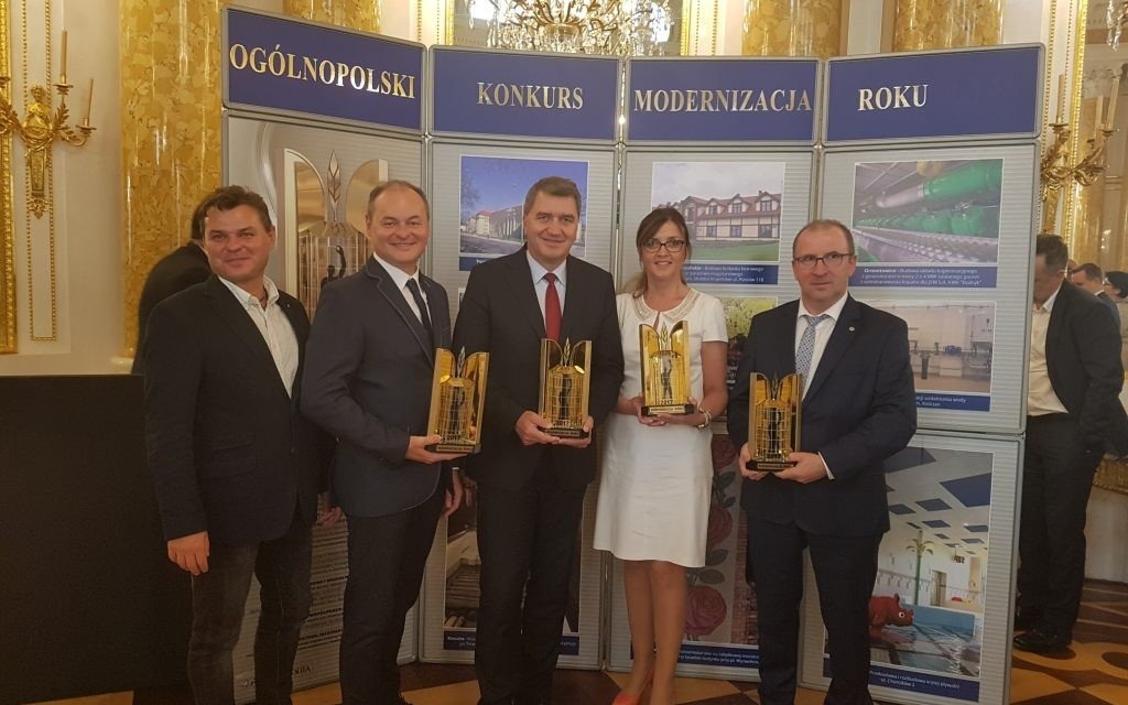 Oświęcim. Kryta pływalnia nagrodzona tytułem "Modernizacja Roku 2017"