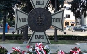 Oświęcim. Uroczystości na placu Kościuszki upamiętniające 79. rocznicę wybuchu II wojny światowej