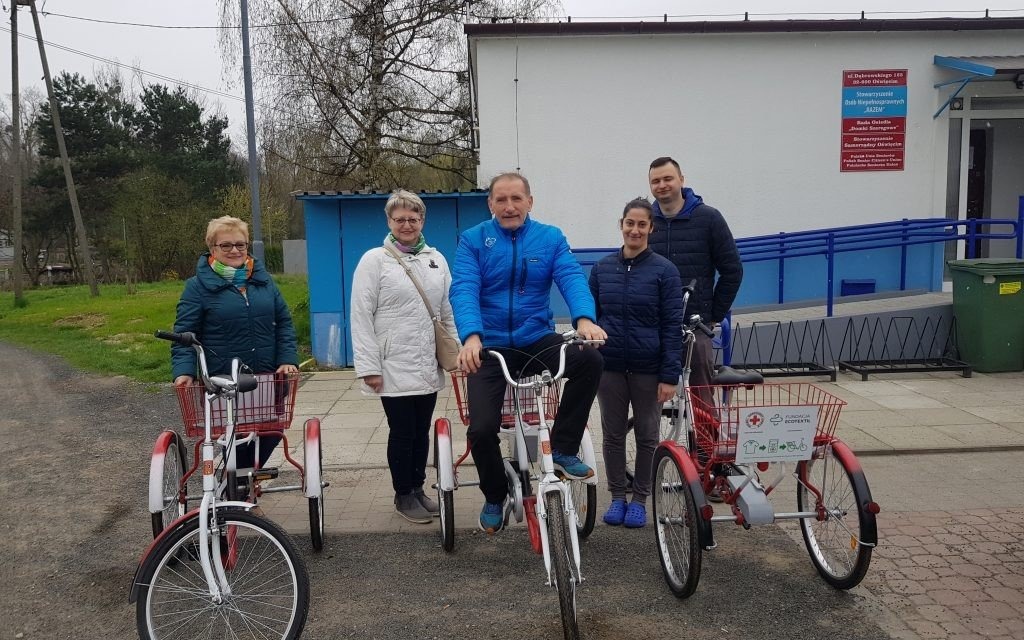 Oświęcim. Bezpłatna wypożyczalnia trzykołowych rowerów rehabilitacyjnych