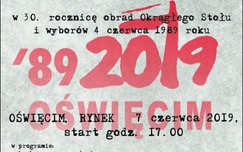 Oświęcim. Koncert Wolności już w piątek na rynku. Wyślij Kartkę Wolności, wygraj wyjątkową koszulkę