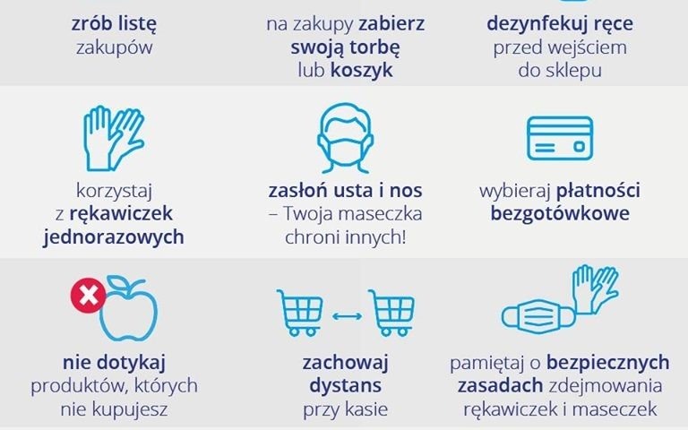 Oświęcim. Zadbaj o bezpieczeństwo swoje i innych podczas zakupów