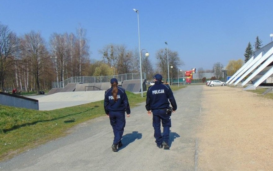 Oświęcim. Sprawdzali respektowanie zaleceń sanitarnych
