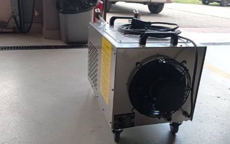 Oświęcim. Kolejne urządzenie do walki z koronawirusem Sars - CoV-2 znalazło się na stanie oświęcimskiej Ochotniczej Straży Pożarnej